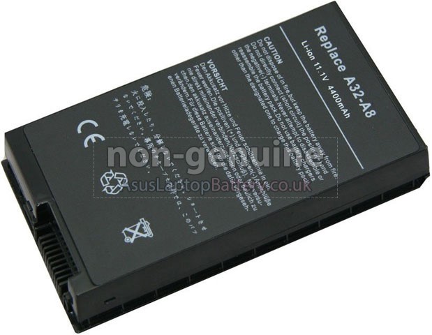 replacement Asus F8P battery