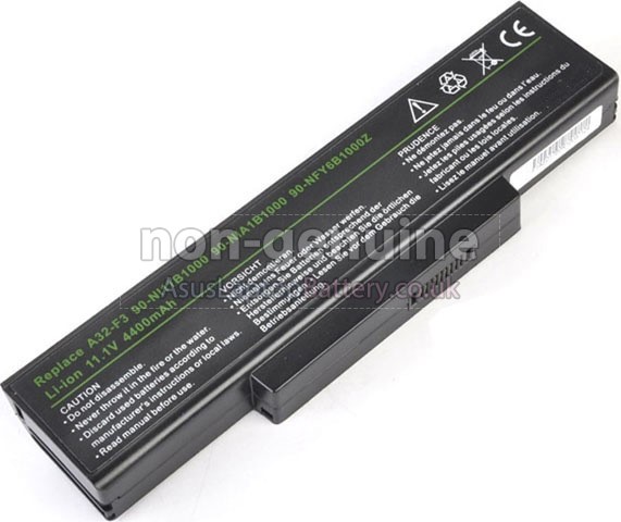 replacement Asus F2 battery