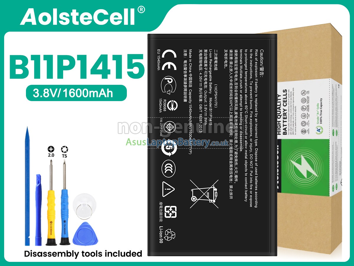replacement Asus B11P1415 battery