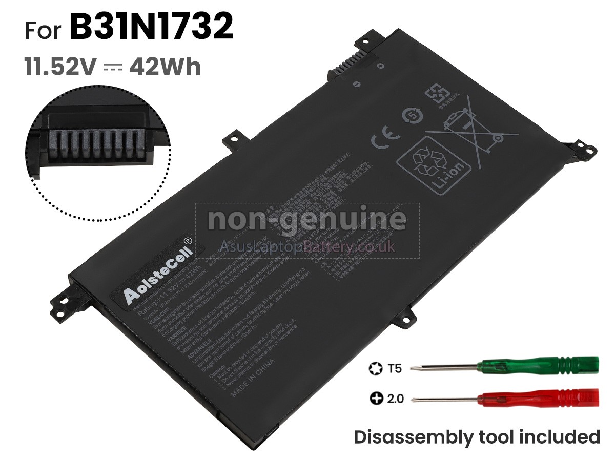 replacement Asus FX571GT-BQ691T battery