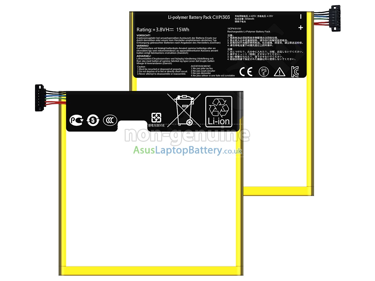 replacement Asus K008 battery
