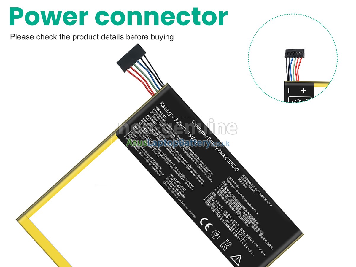 replacement Asus K00E battery