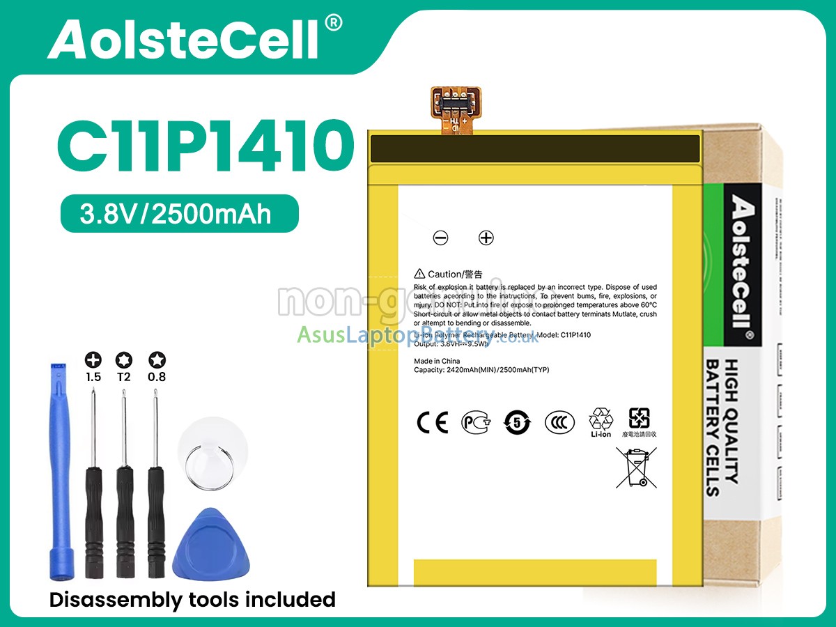 replacement Asus C11P1410 battery
