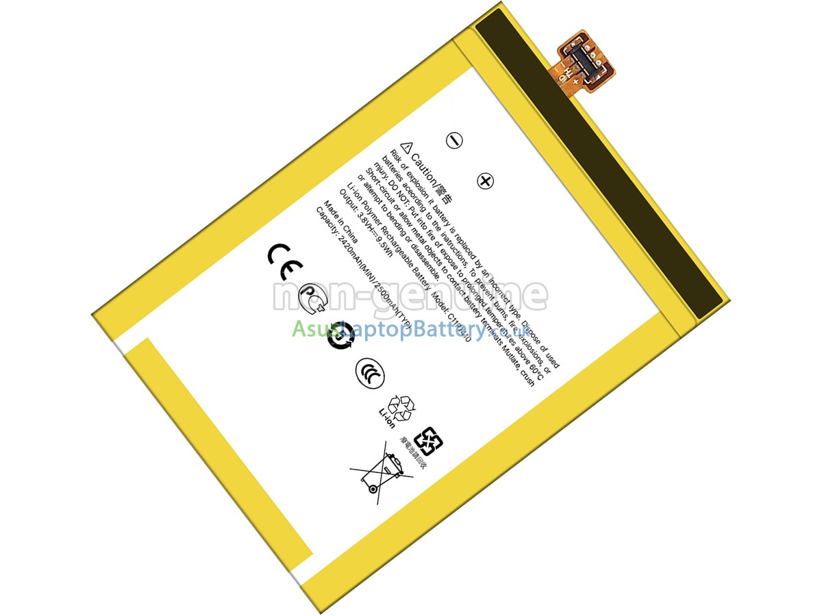 replacement Asus C11P1410 battery