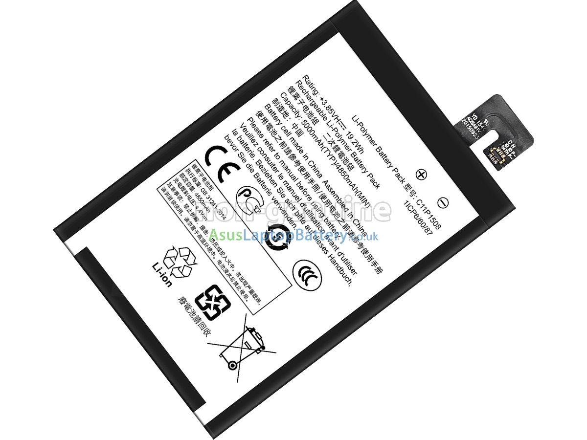 replacement Asus Z010D battery