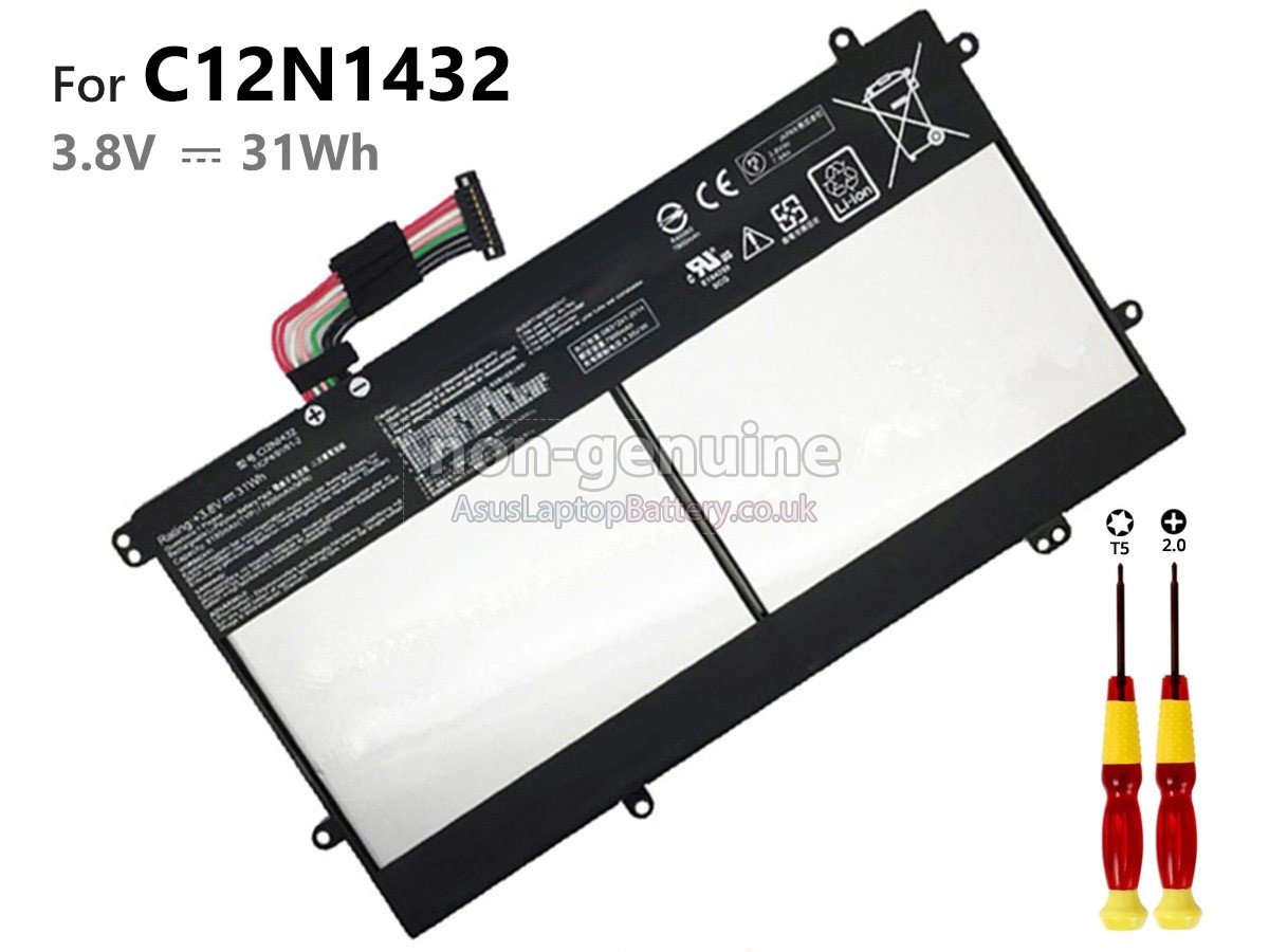 replacement Asus C12N1432 battery