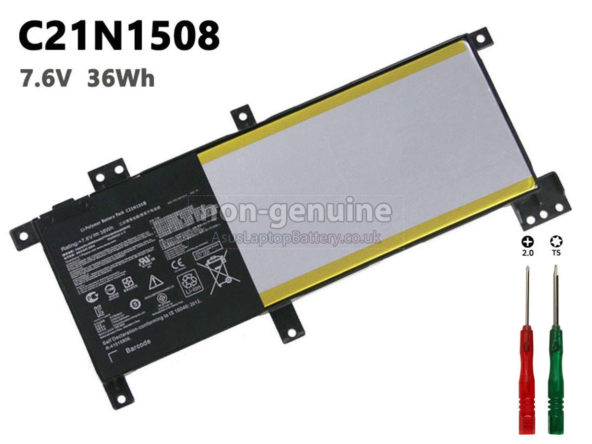 replacement Asus VivoBook X456UV-BB71-CB battery
