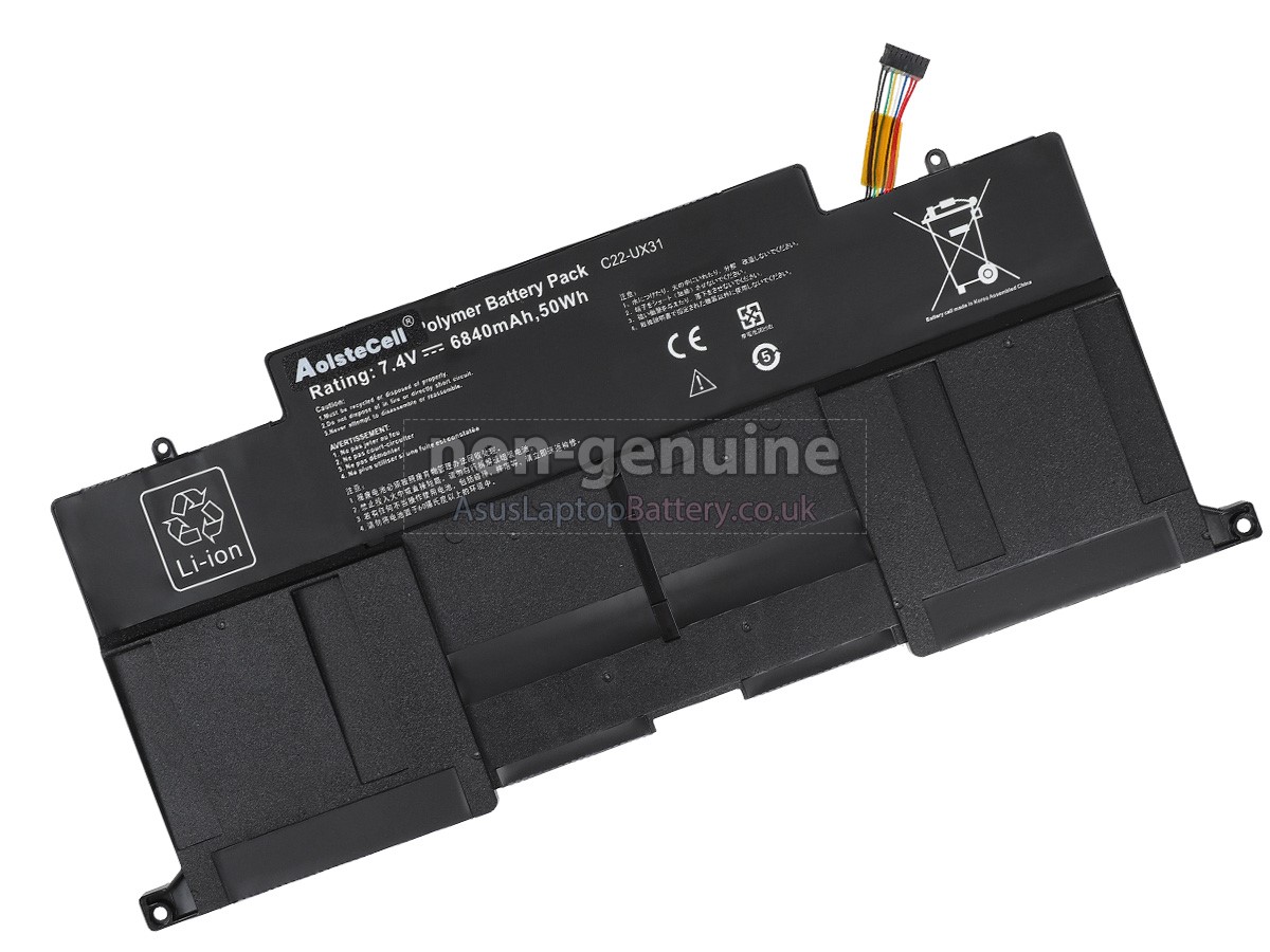 replacement Asus 0B200-00020000 battery