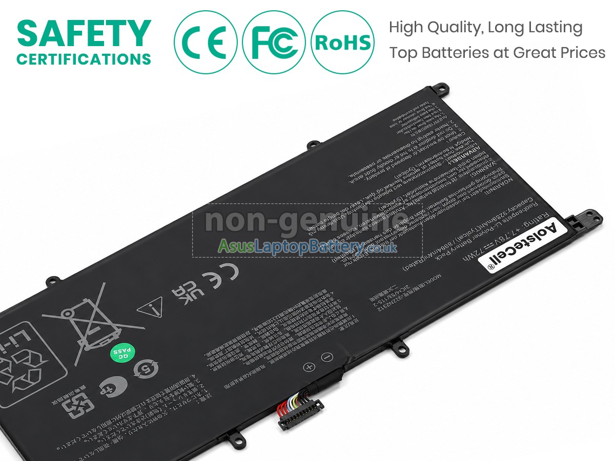 replacement Asus C22N2312 battery