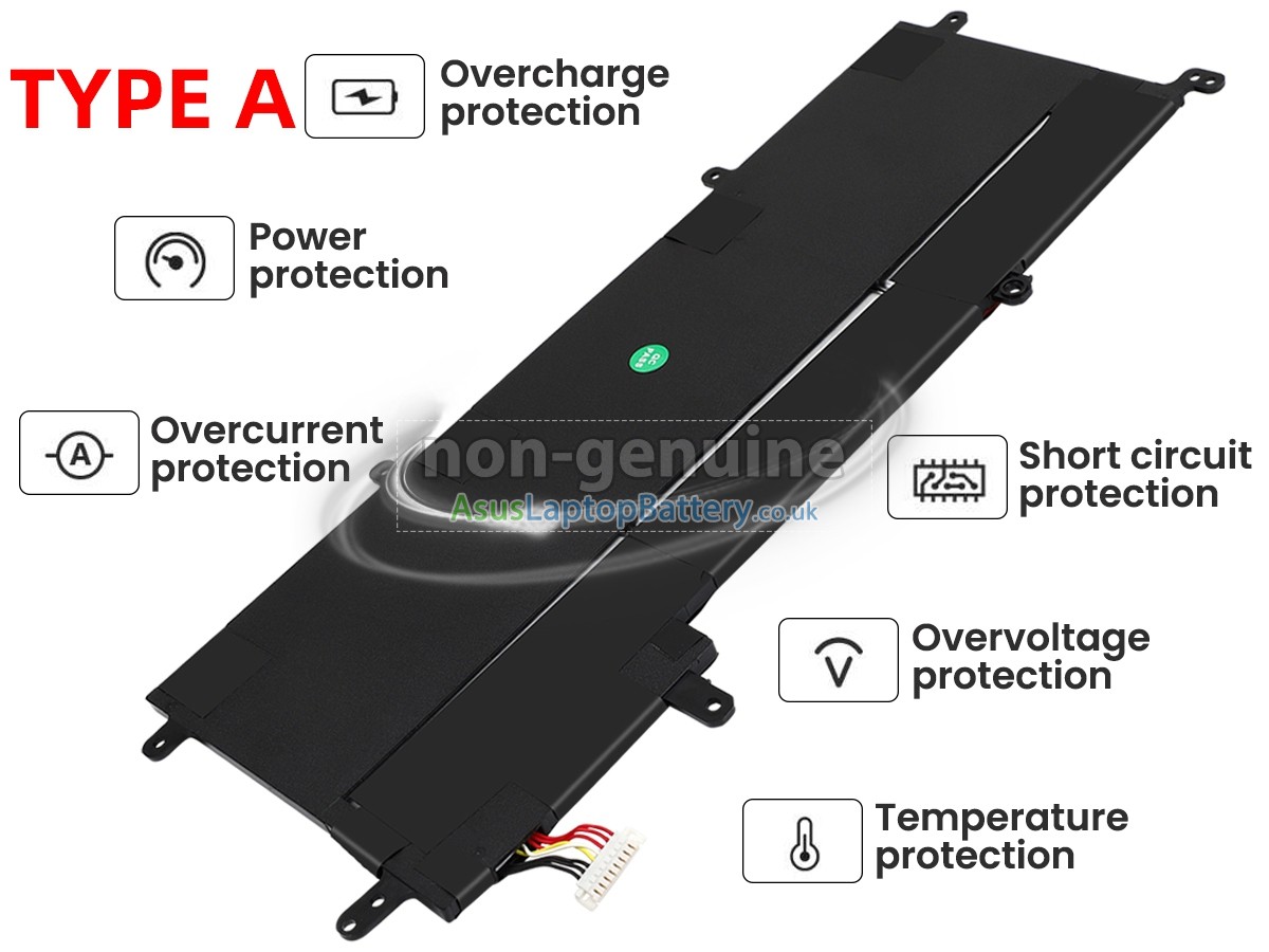 replacement Asus C31N1539 battery