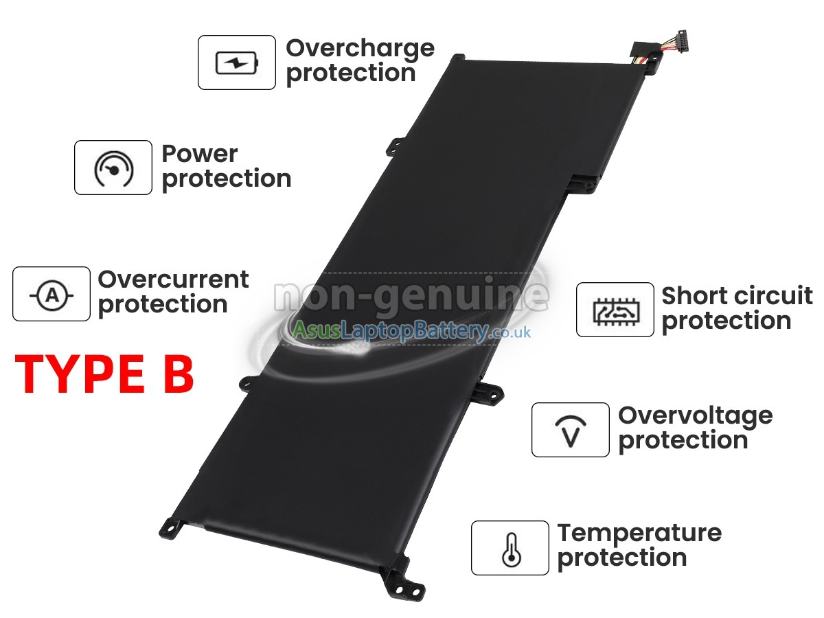 replacement Asus C31N1539 battery