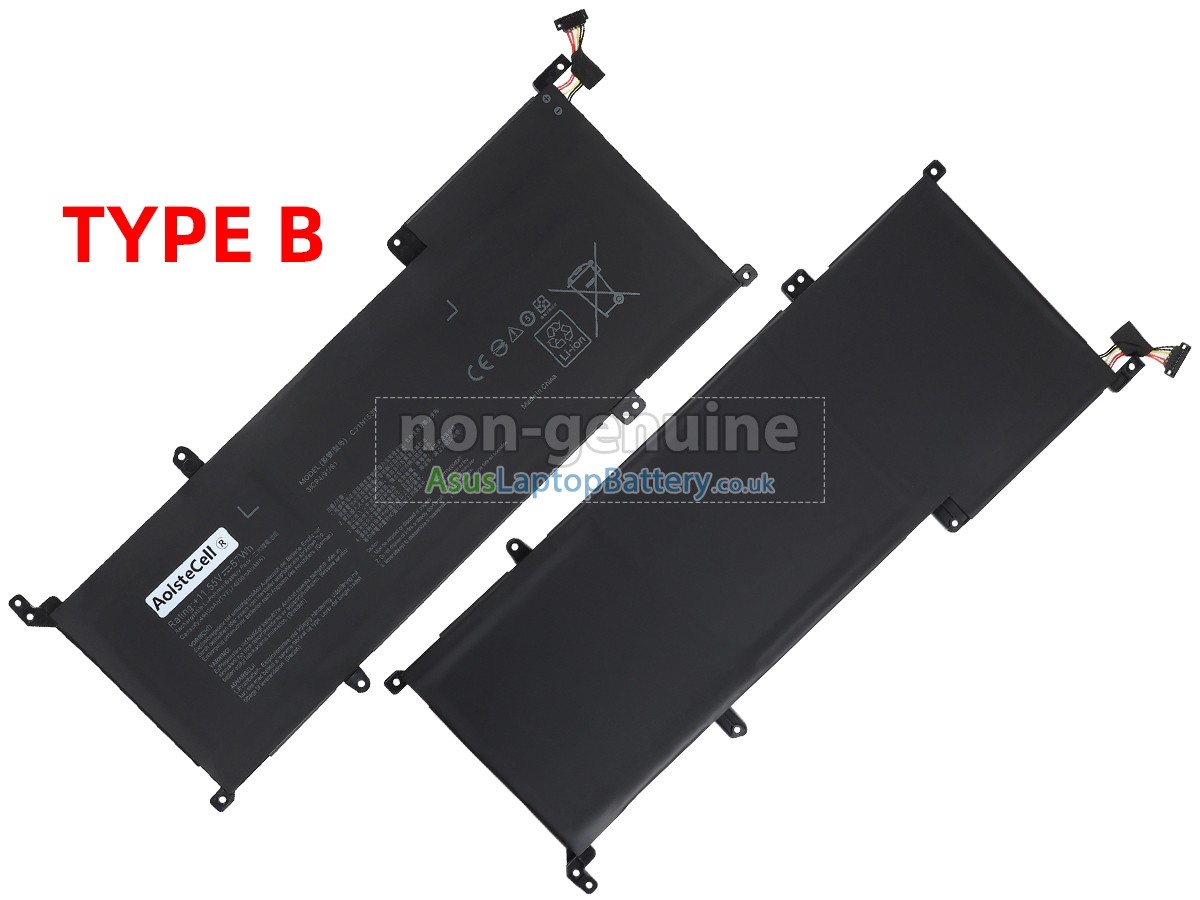 replacement Asus C31N1539 battery