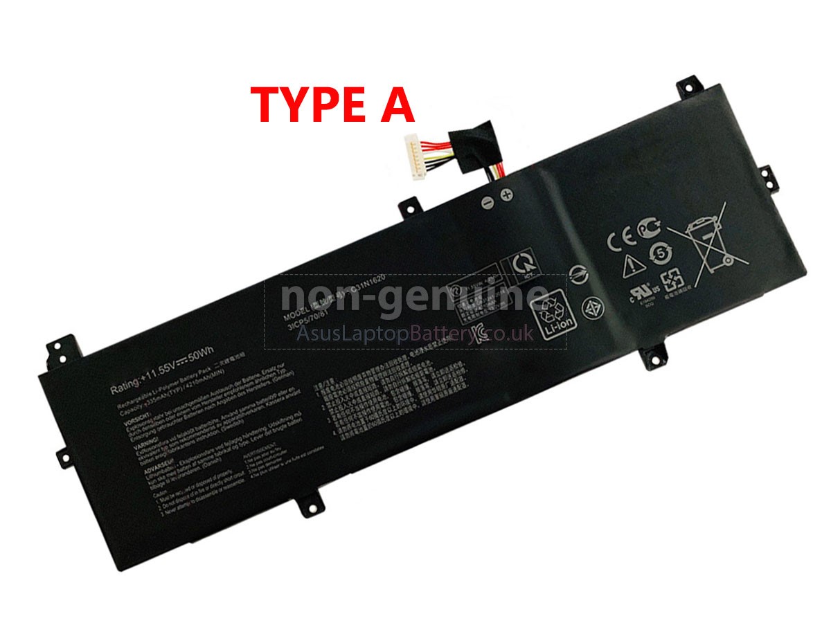 replacement Asus Pro P5340UF battery