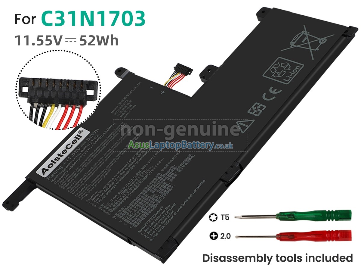 replacement Asus ZenBook Flip UX561UN-BO056T battery