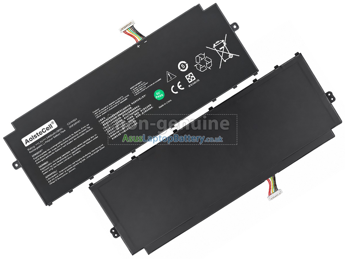 replacement Asus Chromebook Flip C433TA-AJ0199 battery
