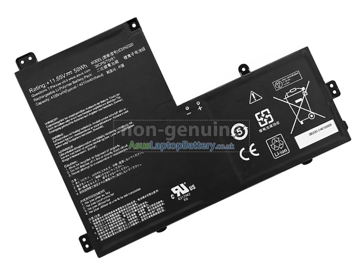 replacement Asus C31N2020 battery