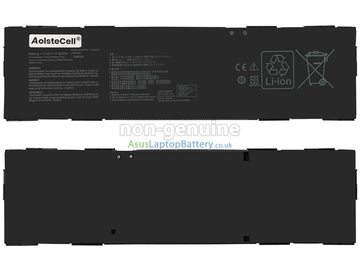 replacement Asus 0B200-04580000 battery