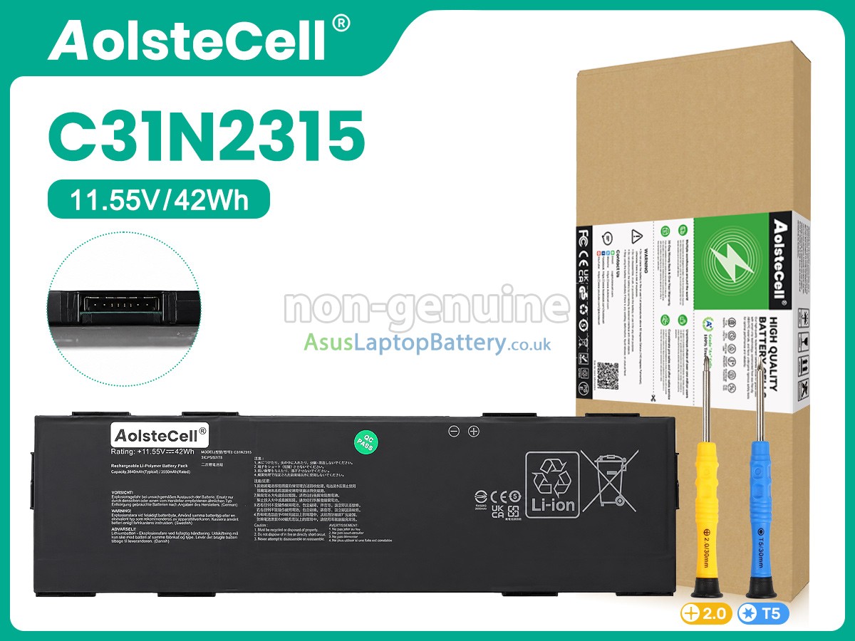 replacement Asus BR1104CTA battery