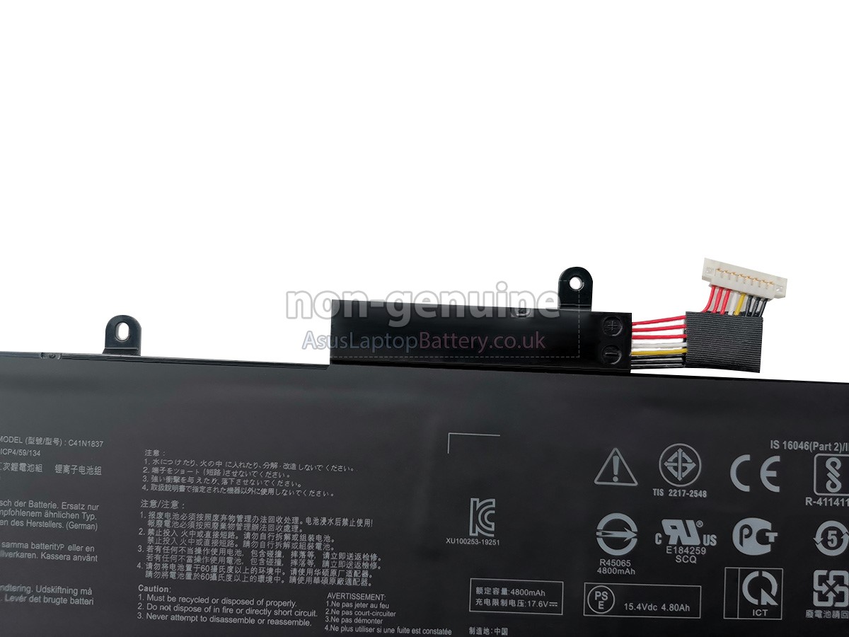 replacement Asus TUF DASH F15 FX516PM battery