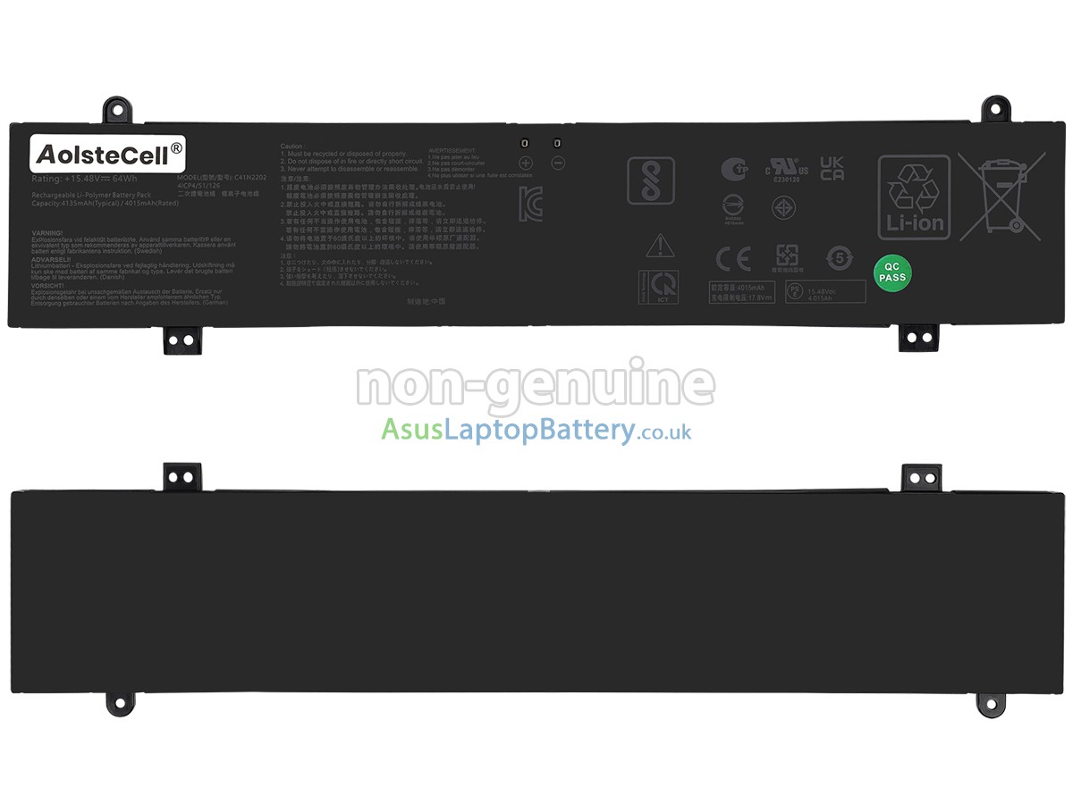 replacement Asus 0B200-04300000 battery