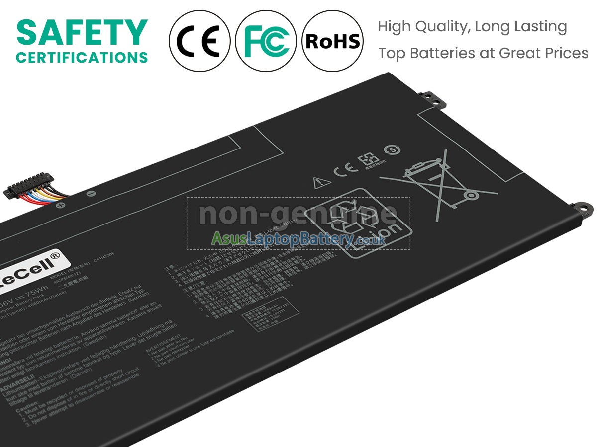 replacement Asus 0B200-04510000 battery
