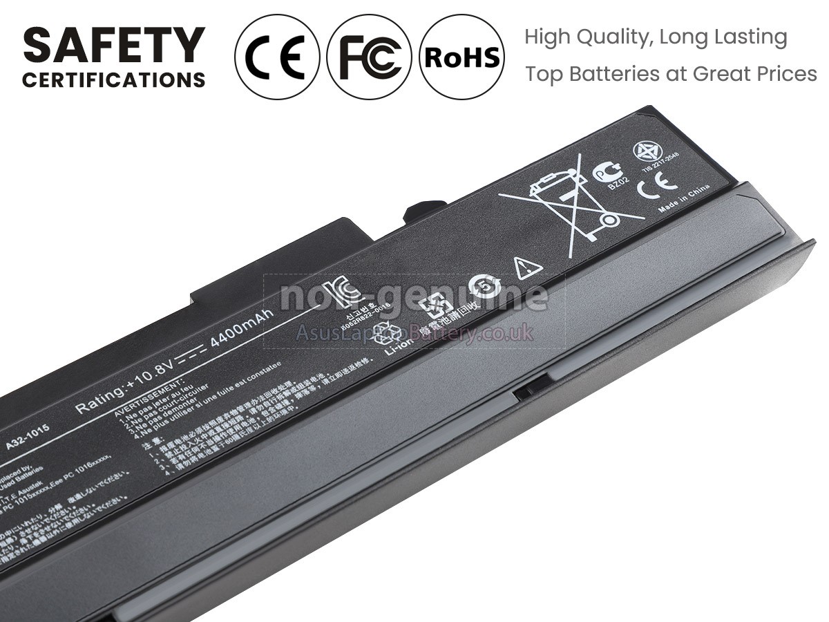 replacement Asus Eee PC R051C battery