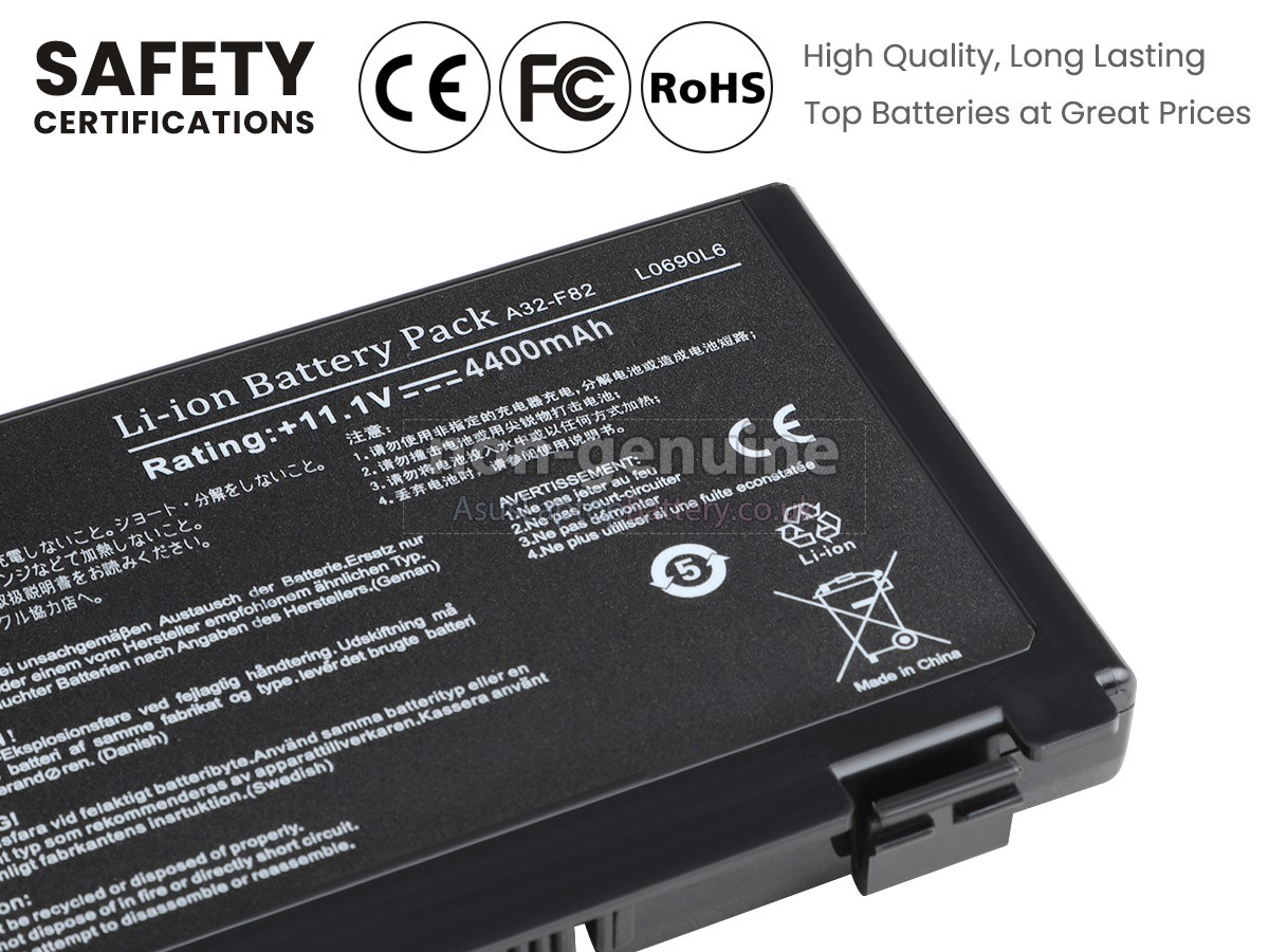replacement Asus X70 battery