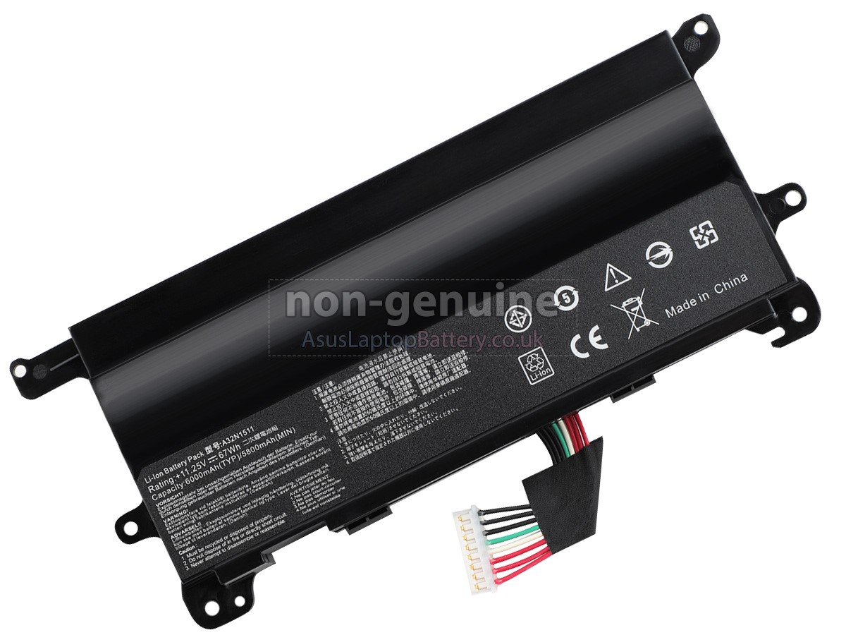 replacement Asus G752VT-GC032T battery
