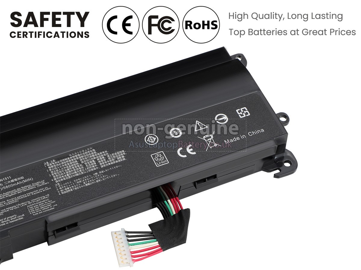 replacement Asus G752VM battery