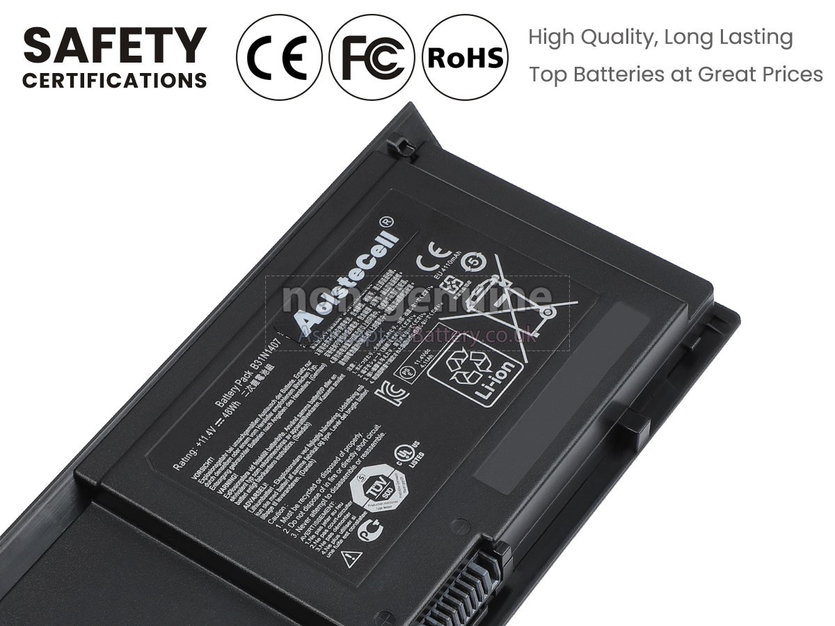 replacement Asus Pro B451JA-1A battery