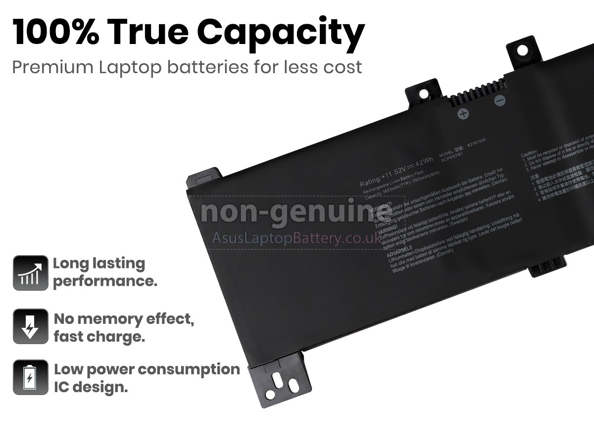 replacement Asus VivoBook N705UV battery