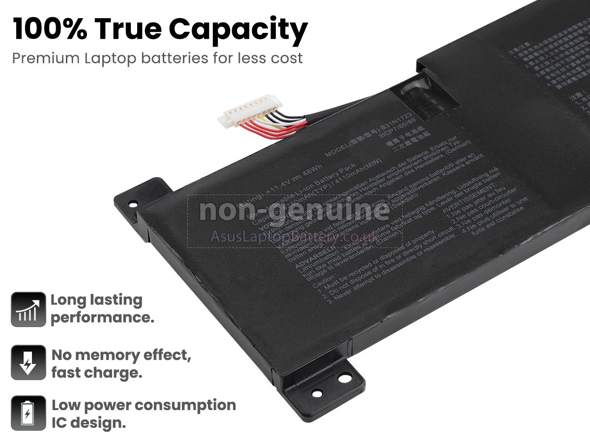 replacement Asus VivoBook K570ZD battery