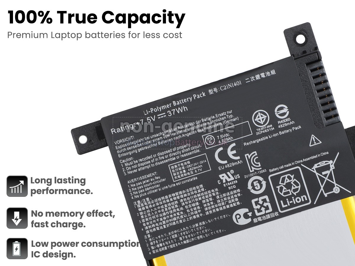 replacement Asus X455LA-WX063D battery