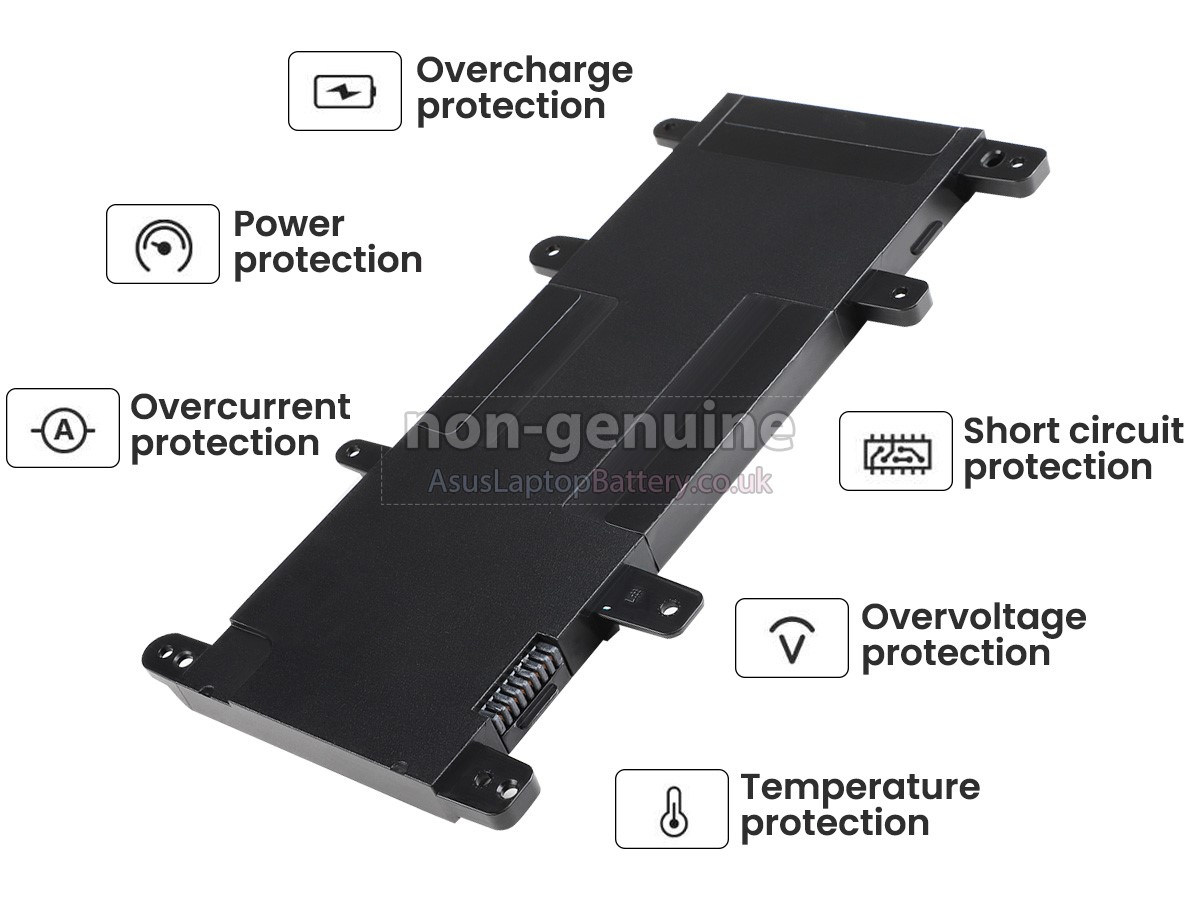 replacement Asus X756UQ-TY016T battery