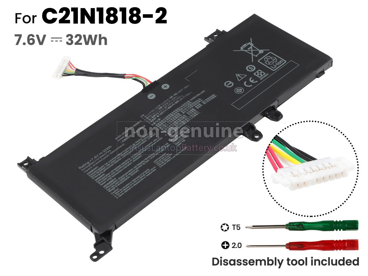 replacement Asus B21N1818-2 battery
