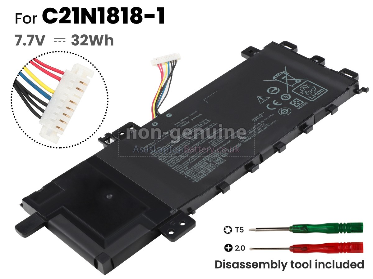 replacement Asus C21N1818 battery