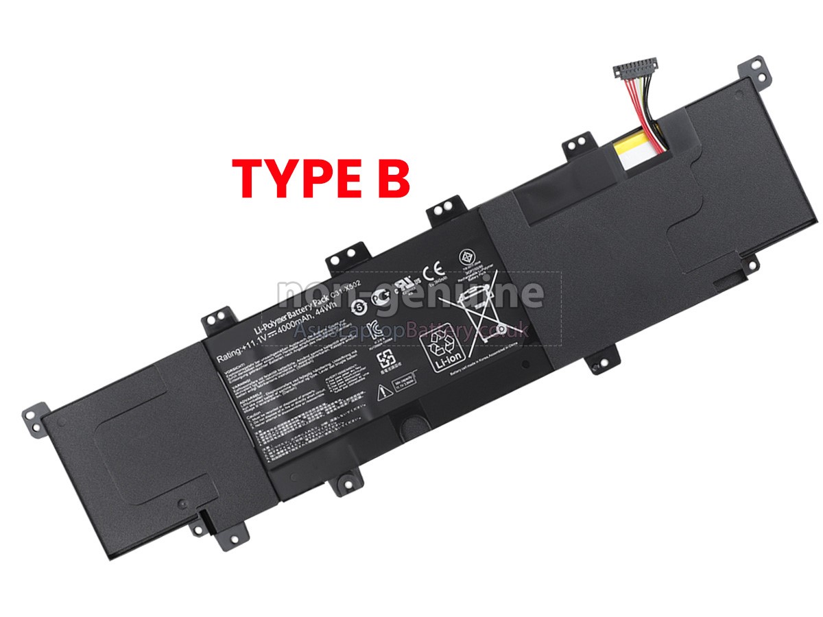 replacement Asus S500CA-1A battery