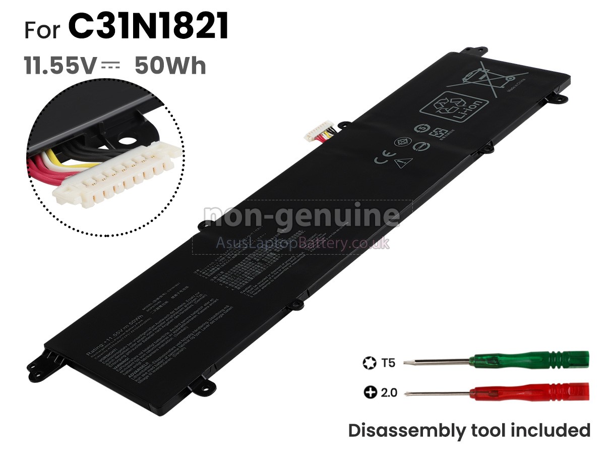 replacement Asus ZenBook S13 UX392FN-AB007T battery