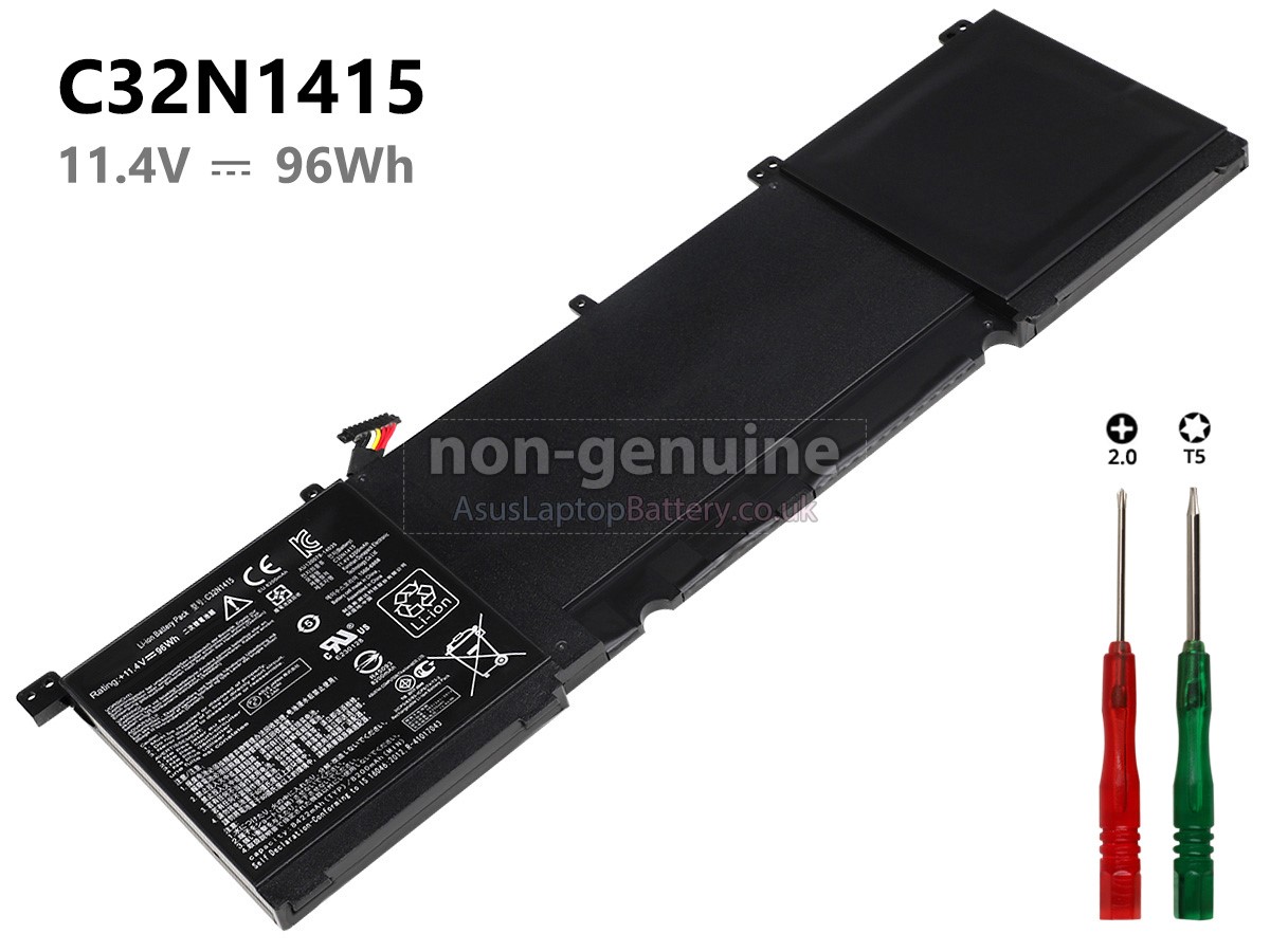 replacement Asus Rog G501JW-CN139H battery