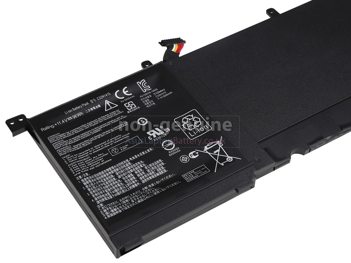 replacement Asus UX501JW-FI177H battery
