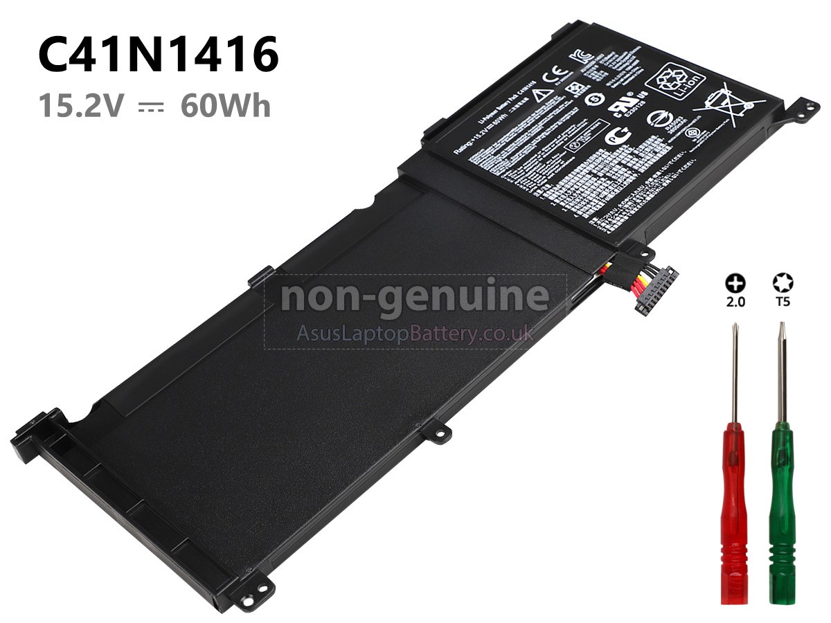 replacement Asus Rog G501JW-CN292 battery