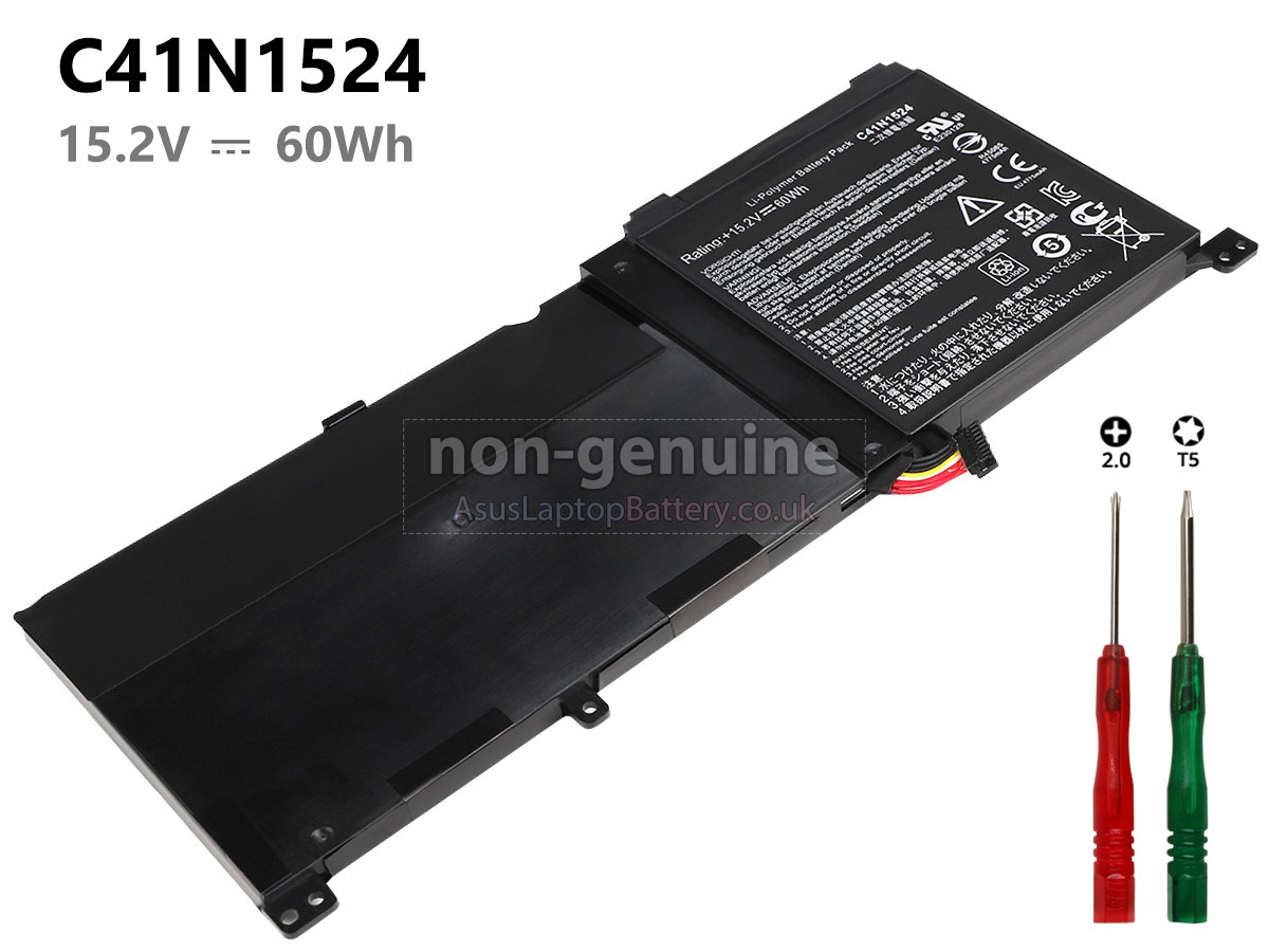 replacement Asus ZenBook Pro UX501VW-GE005T battery