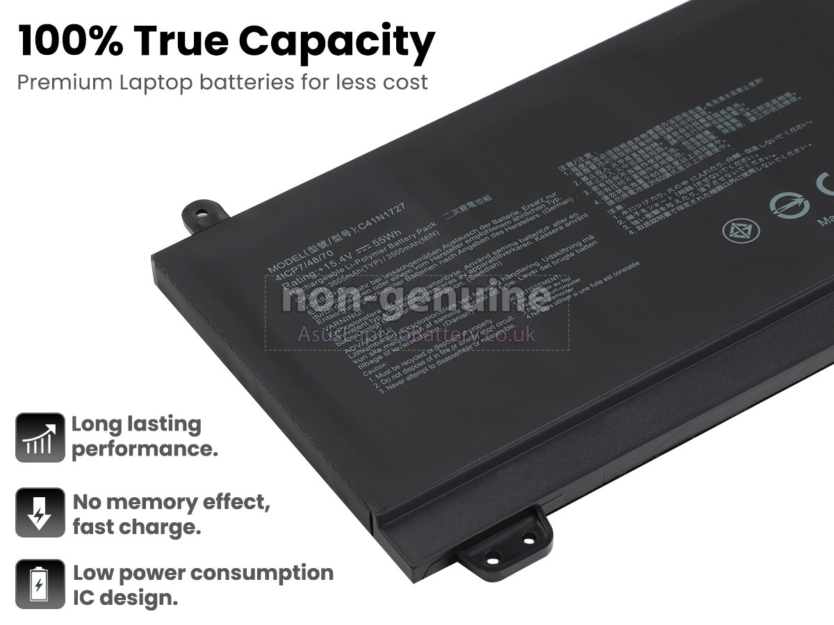 replacement Asus Rog STRIX GM501GS battery