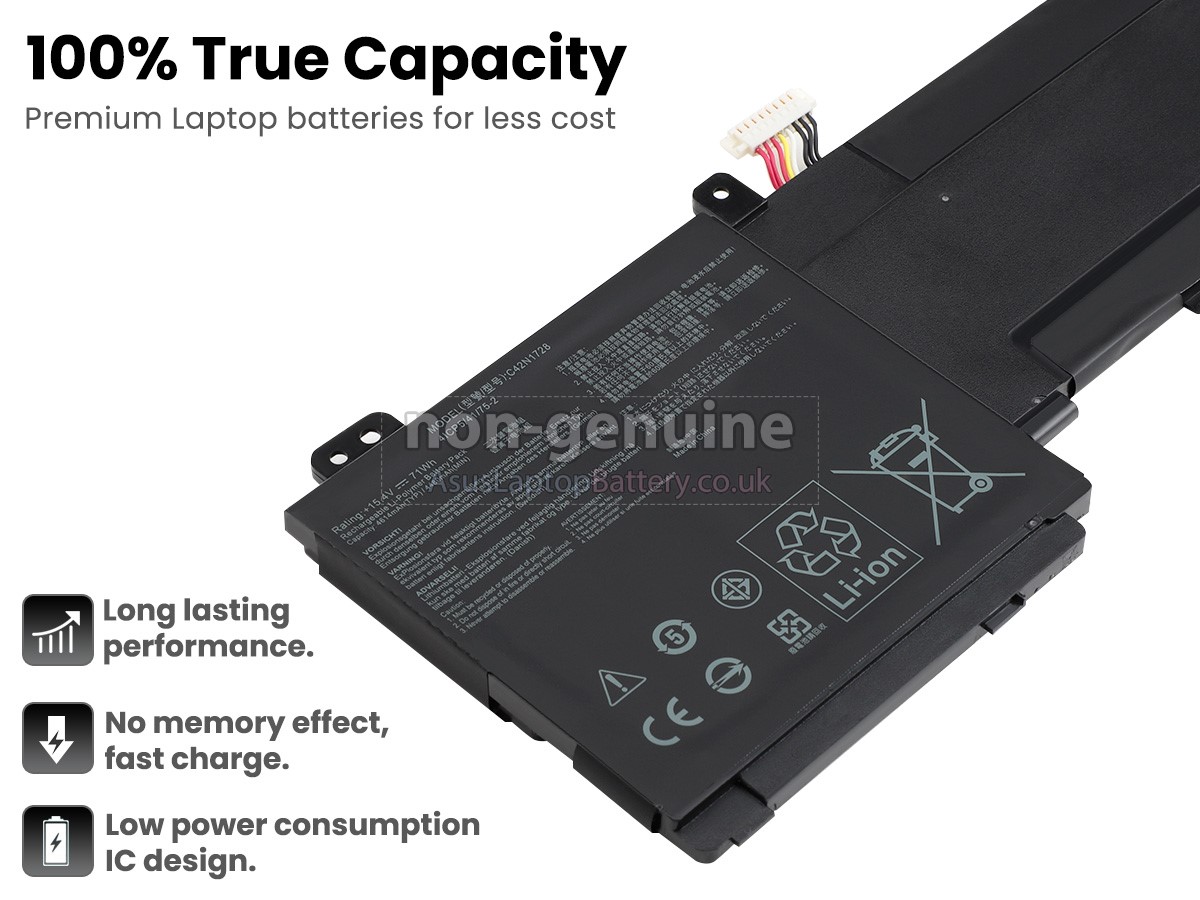 replacement Asus ZenBook UX550GEX battery